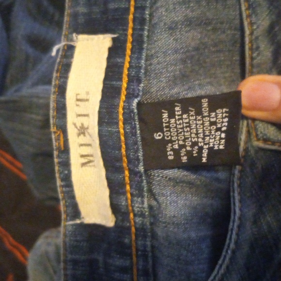 Womens 6 bootcut Mixit jeans - Picture 3 of 6